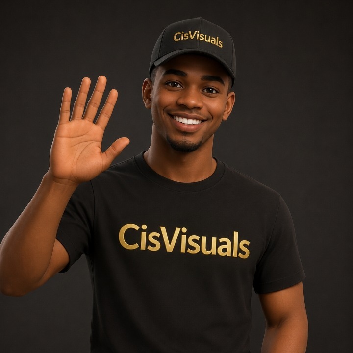 CisVisuals mascot waving